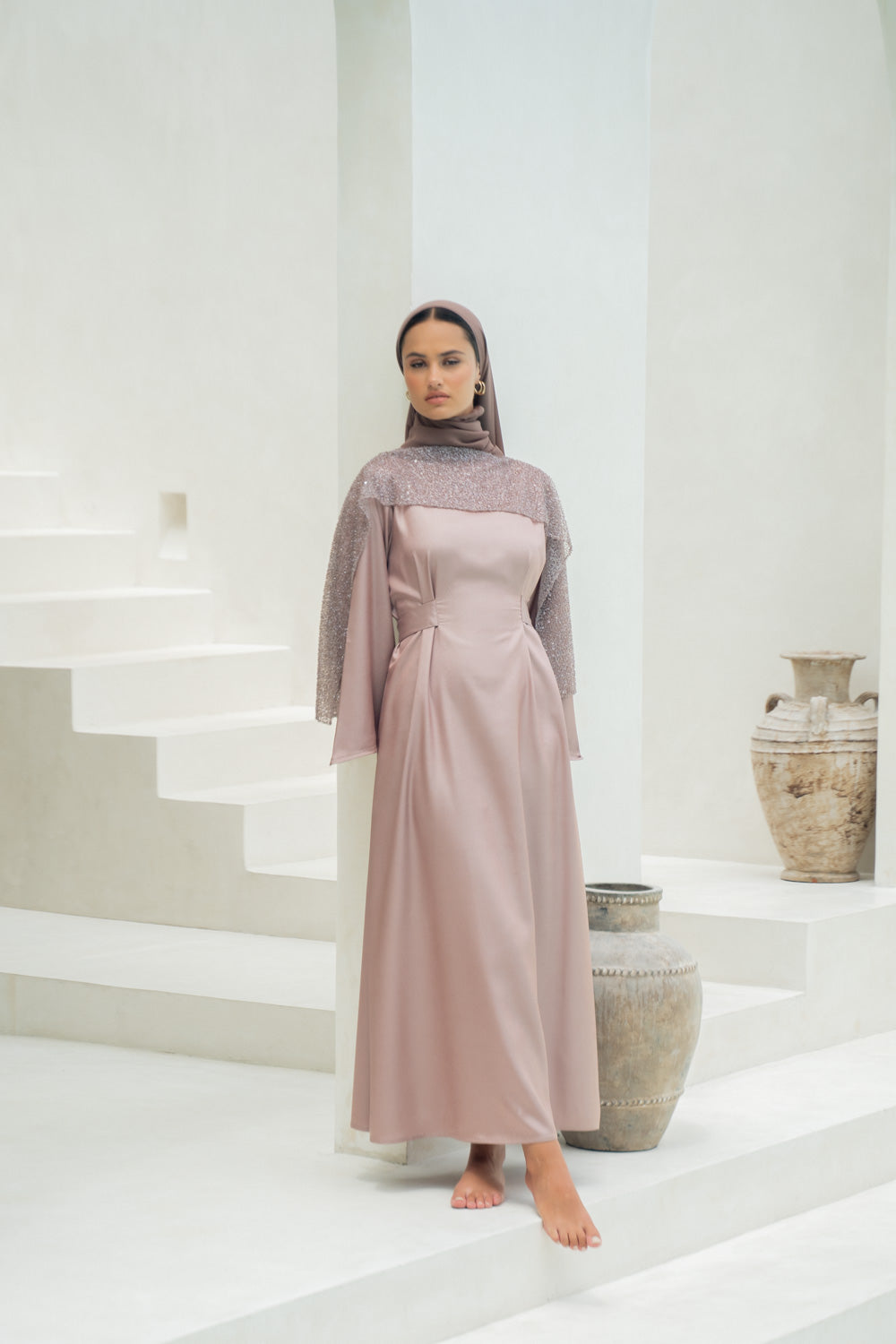 Rosewood Abaya