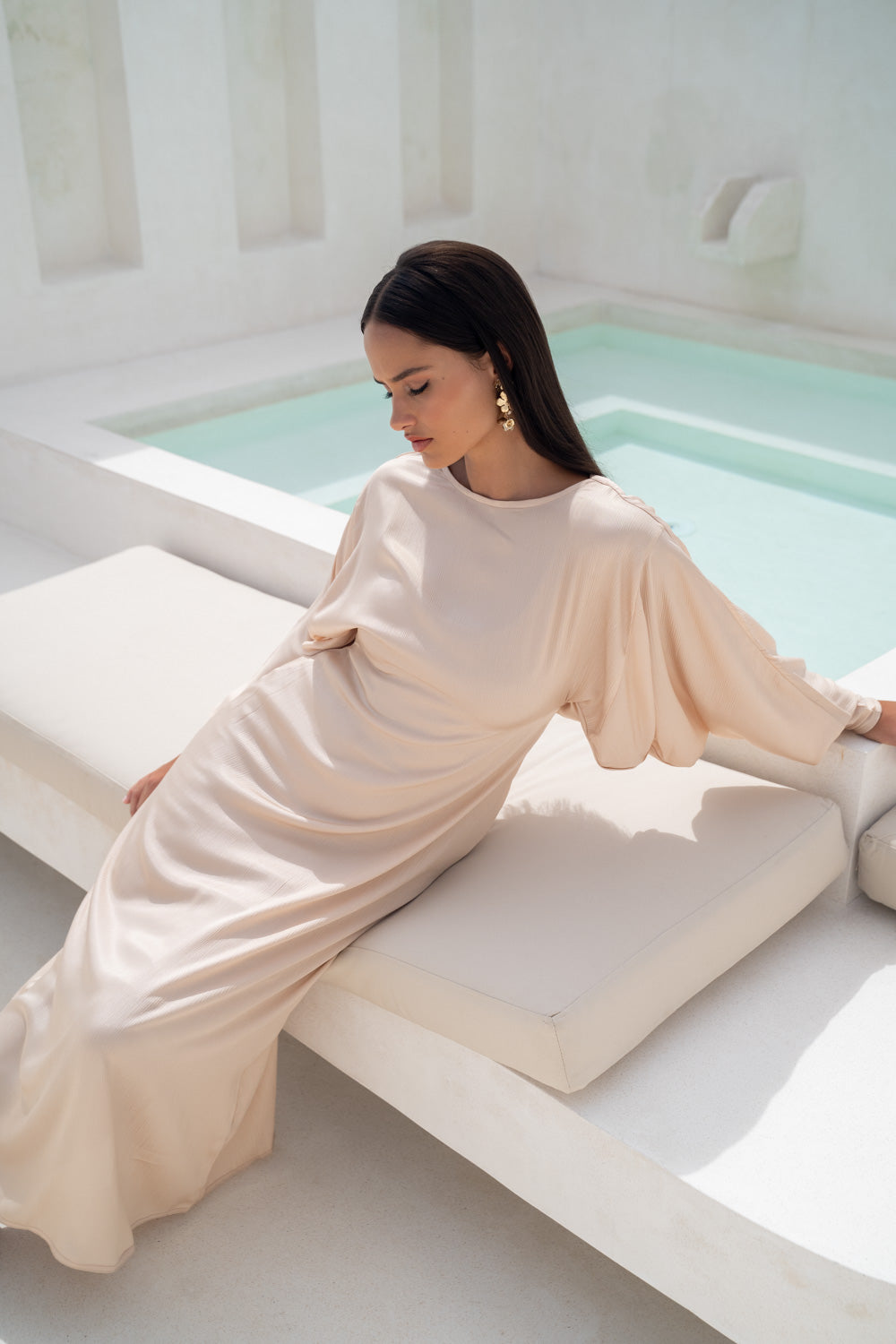 Champagne Shimmer Dress