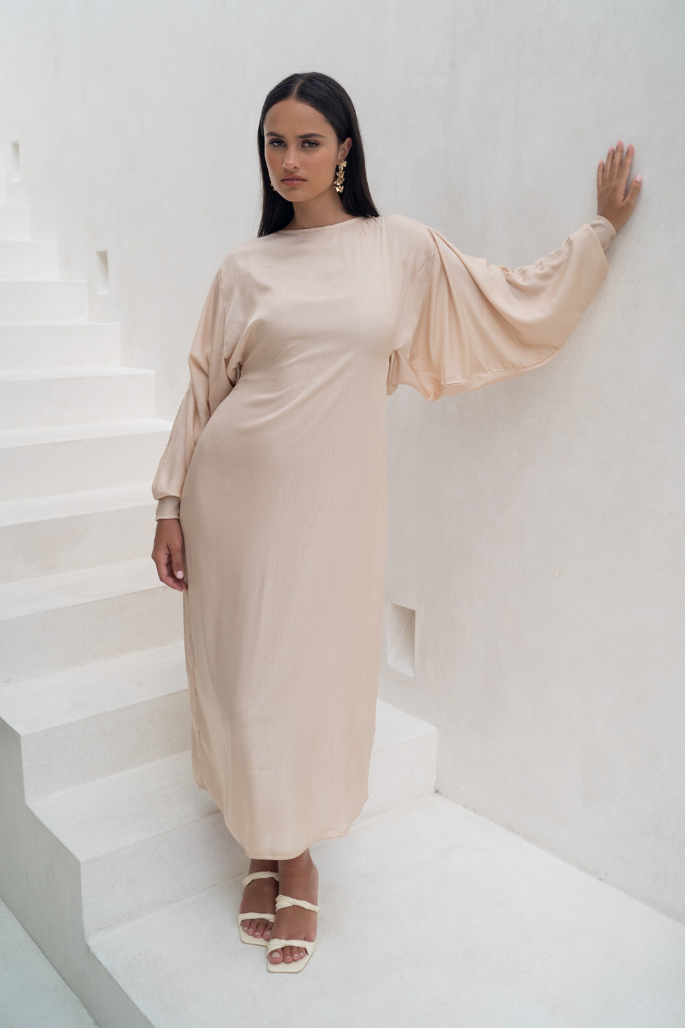 Champagne Shimmer Dress