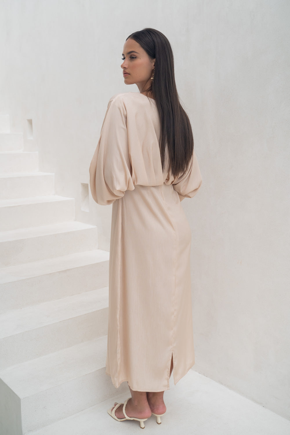 Champagne Shimmer Dress