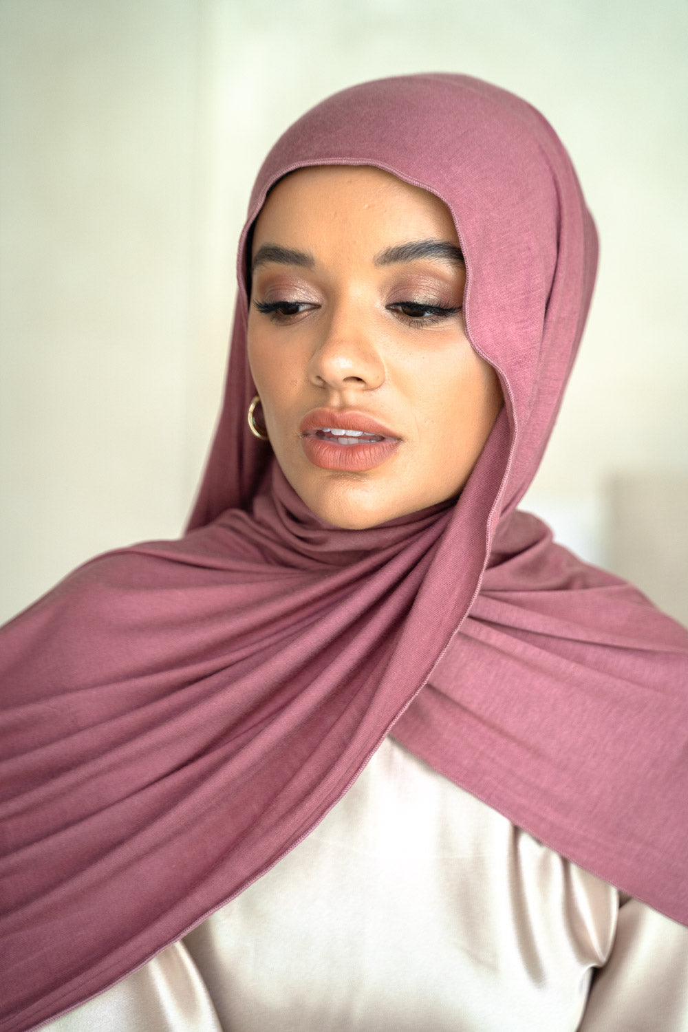 Rosewood Jersey Hijab