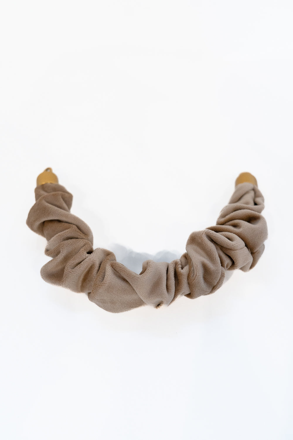 Curve Leather Bucket Bag – Chestnut Brown