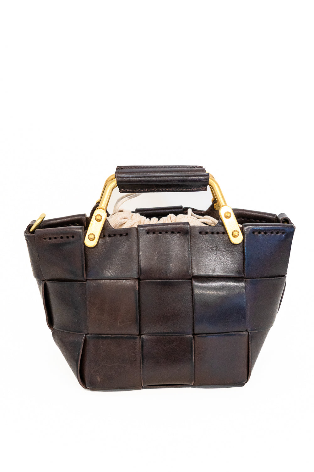 The Sculpted Edge Handbag – Cool Brown Chestnut