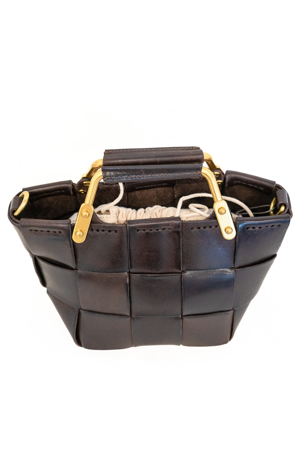 The Sculpted Edge Handbag – Cool Brown Chestnut