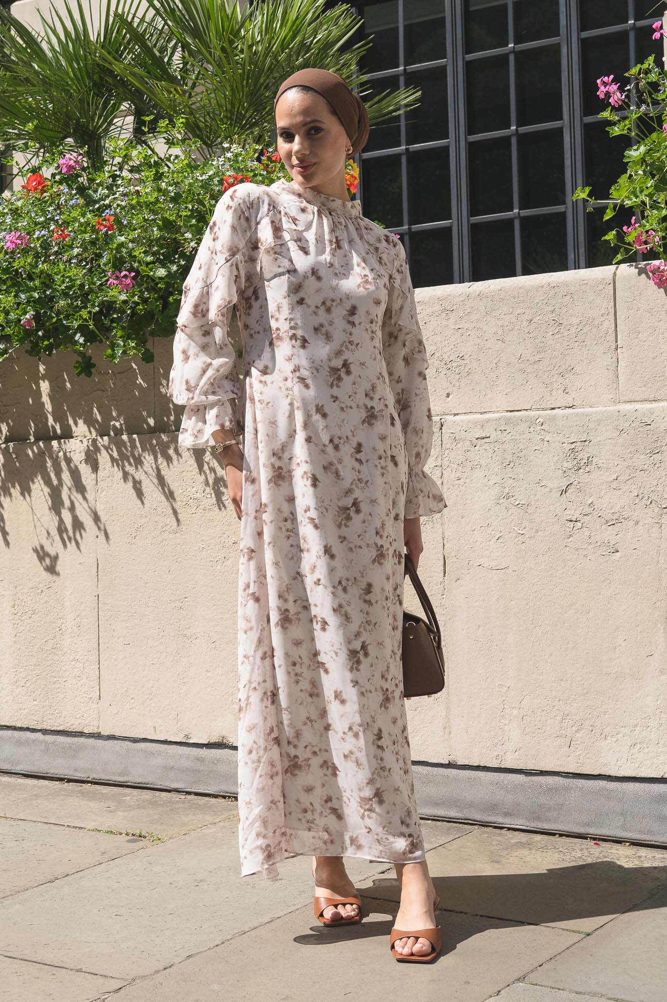 Ethereal Blossom Maxi Dress