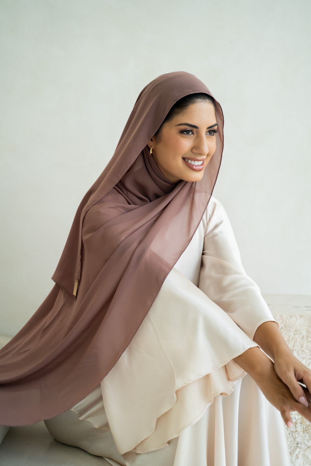 Desert Dawn Chiffon hijab-Colour 152