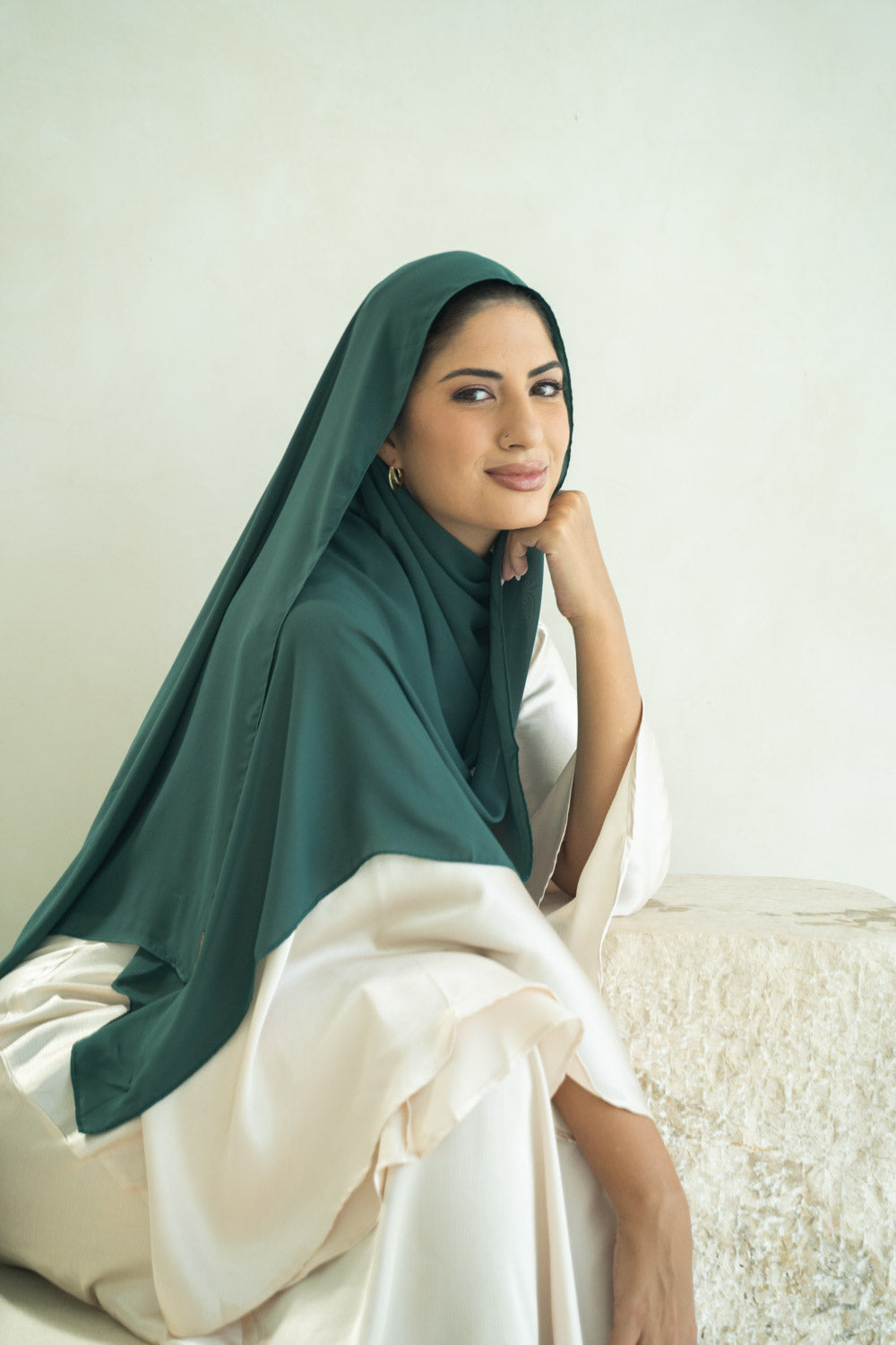 Forest Emerald Hijab- colour 102