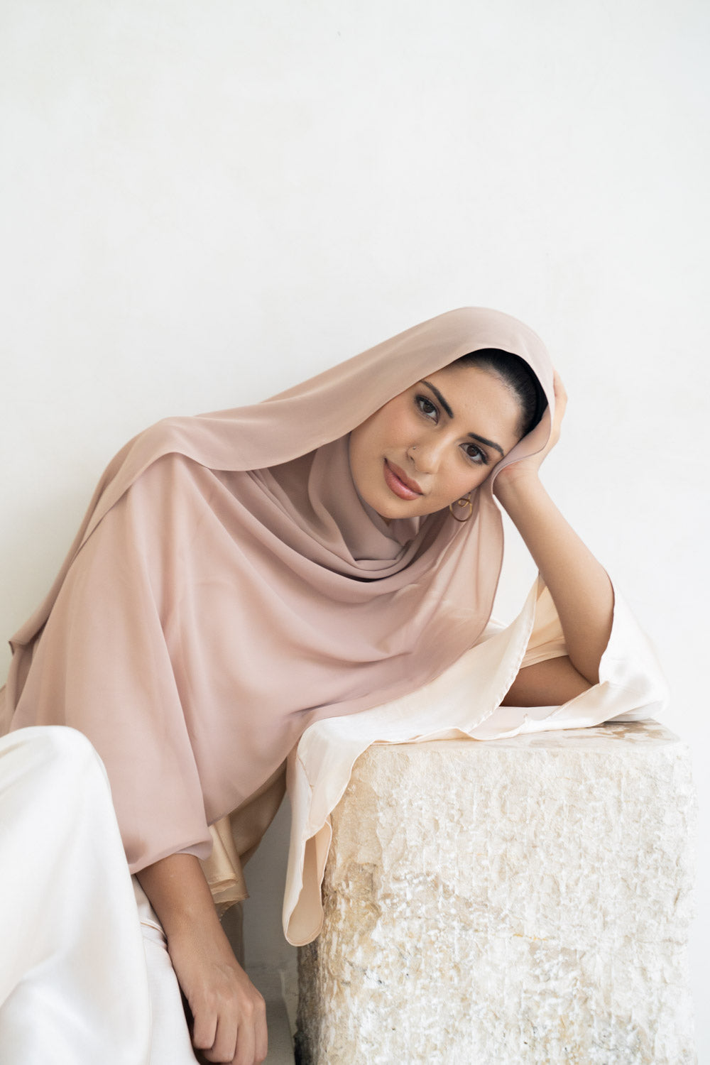 Soft Pastel Chiffon hijab-Colour 301