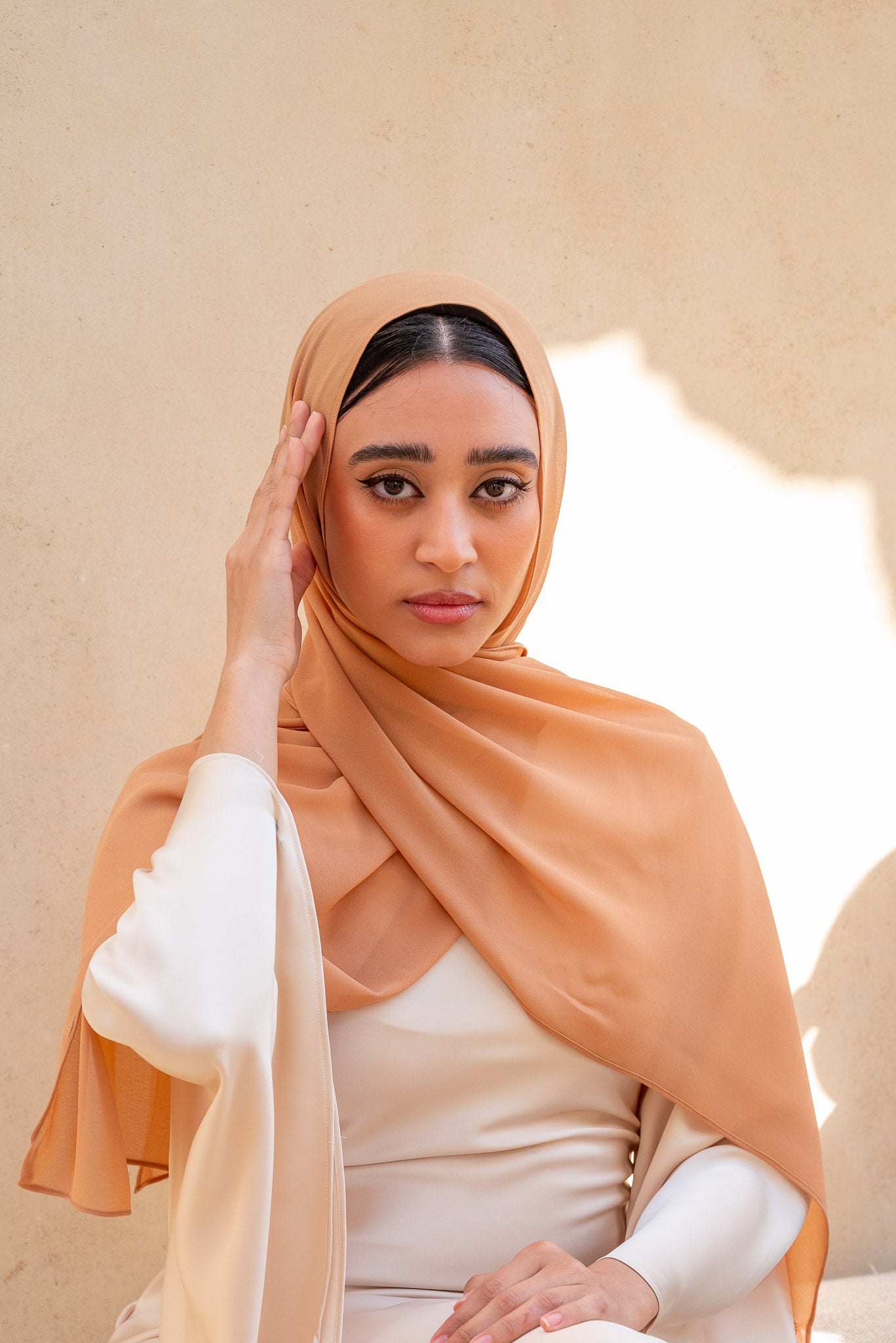 Honey Chiffon Hijab