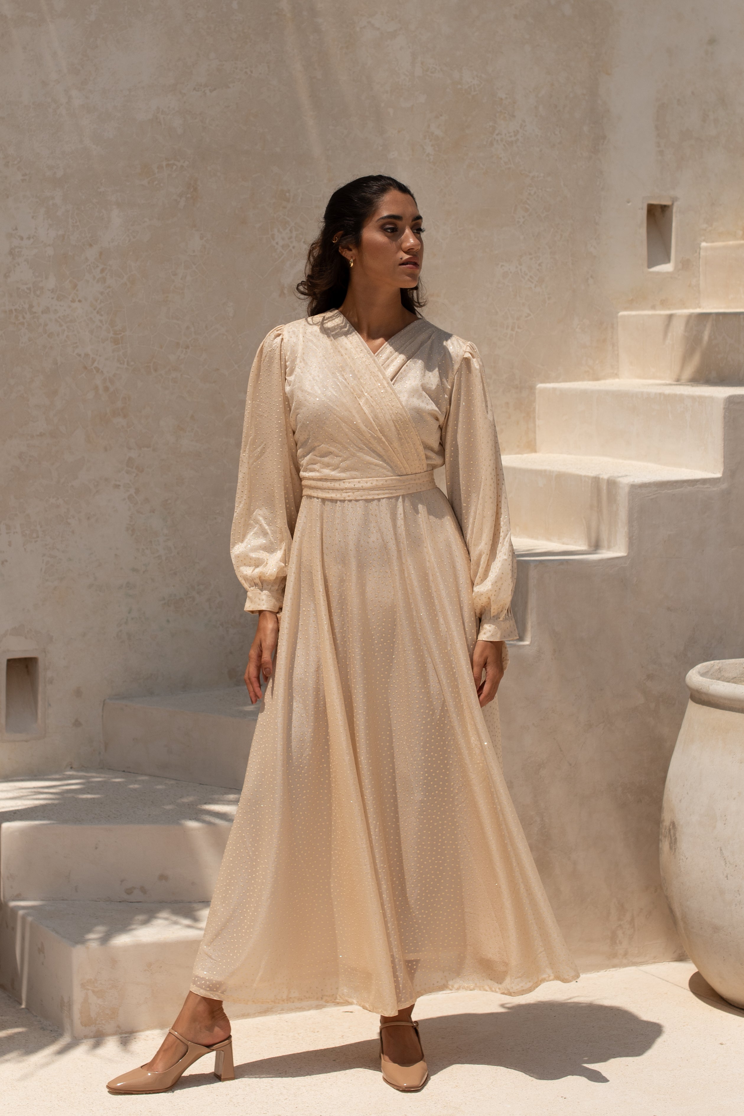 Glittering Sand dress