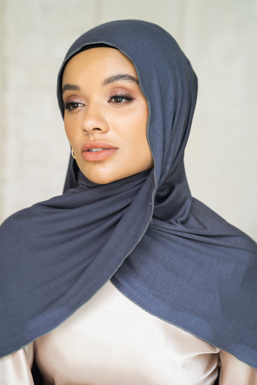 Ocean wave Jersey Hijab -Colour 014