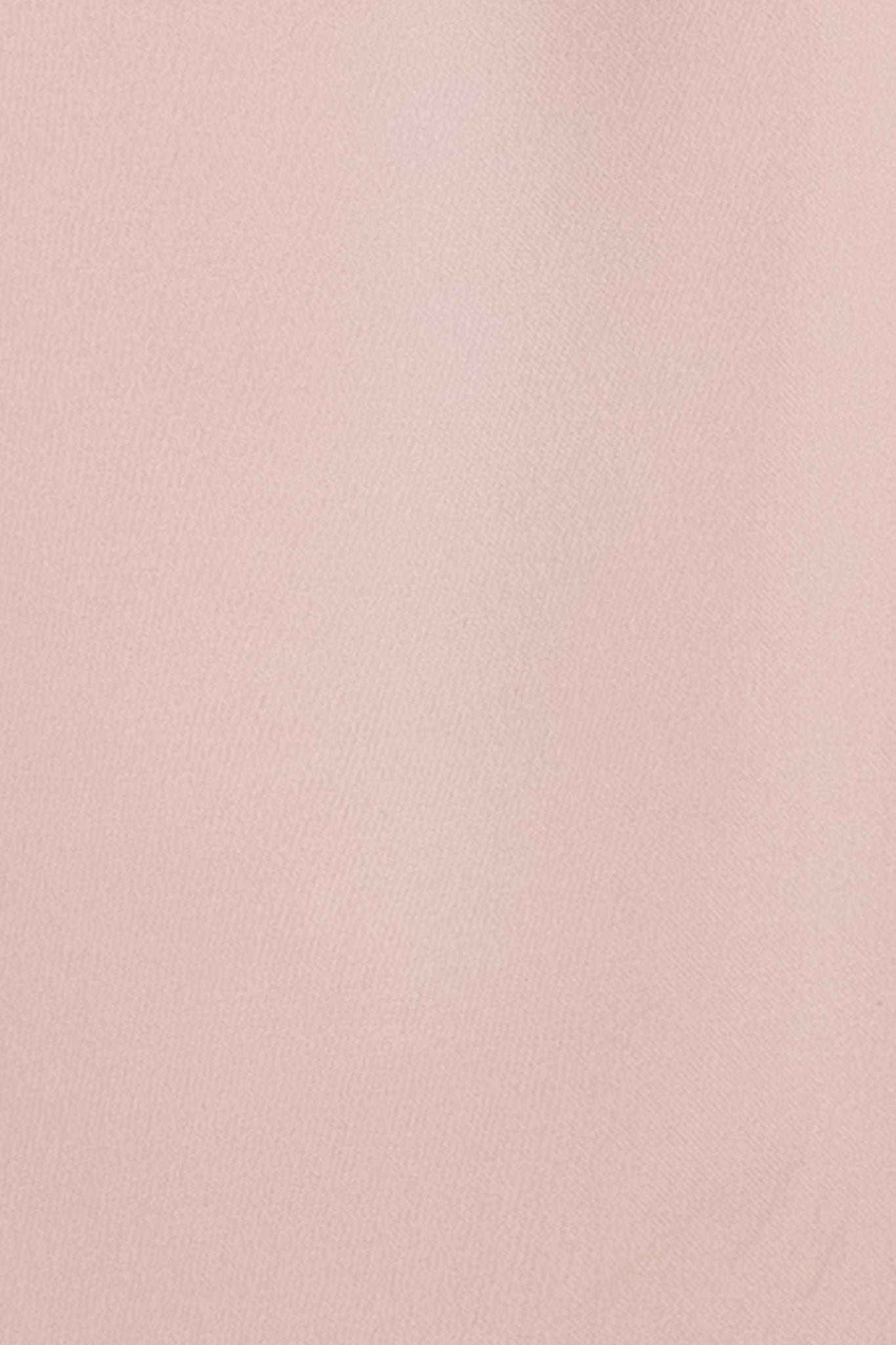 Blush Pink Embellished Satin Kids Abaya