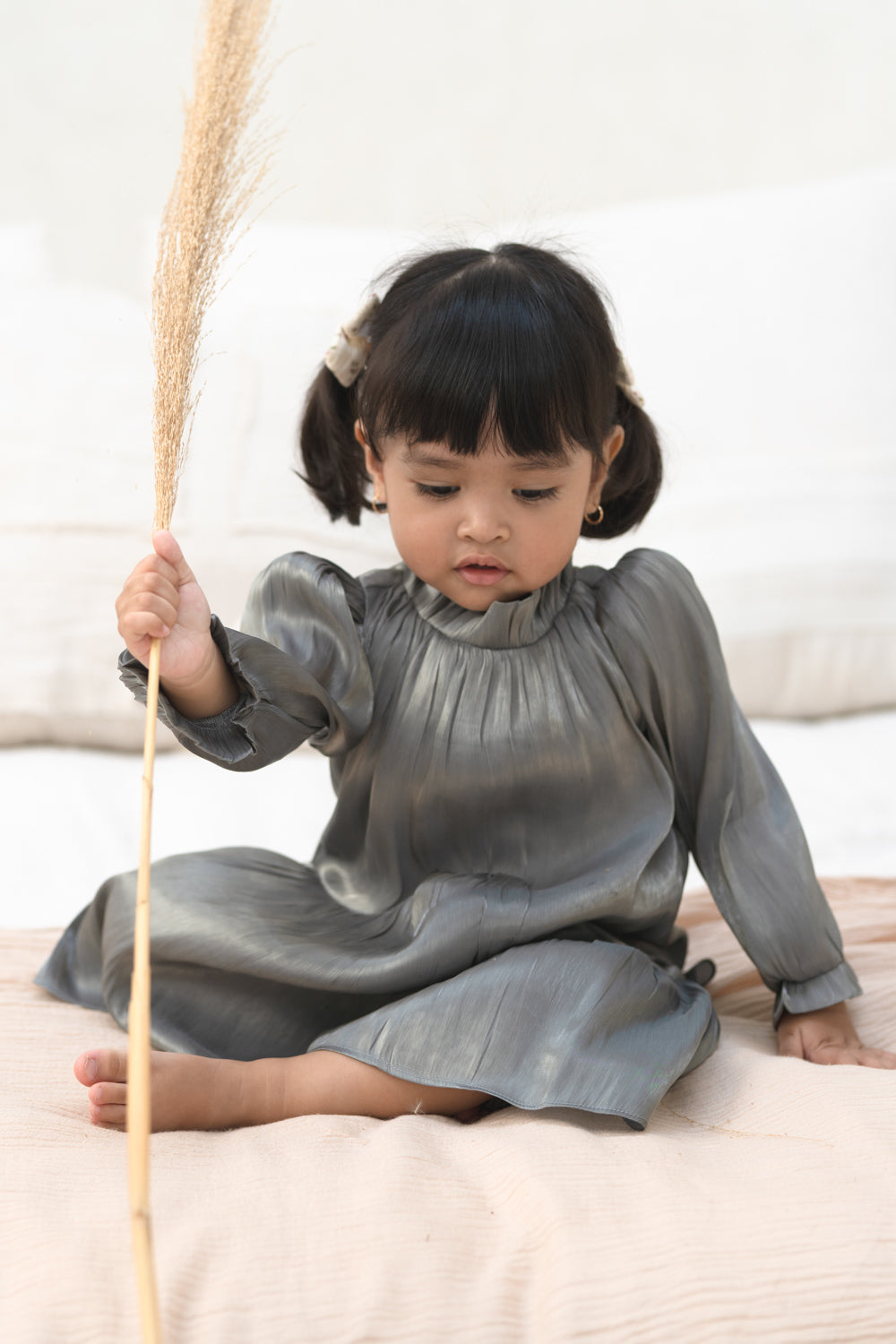 Willow Pleats Baby Dress