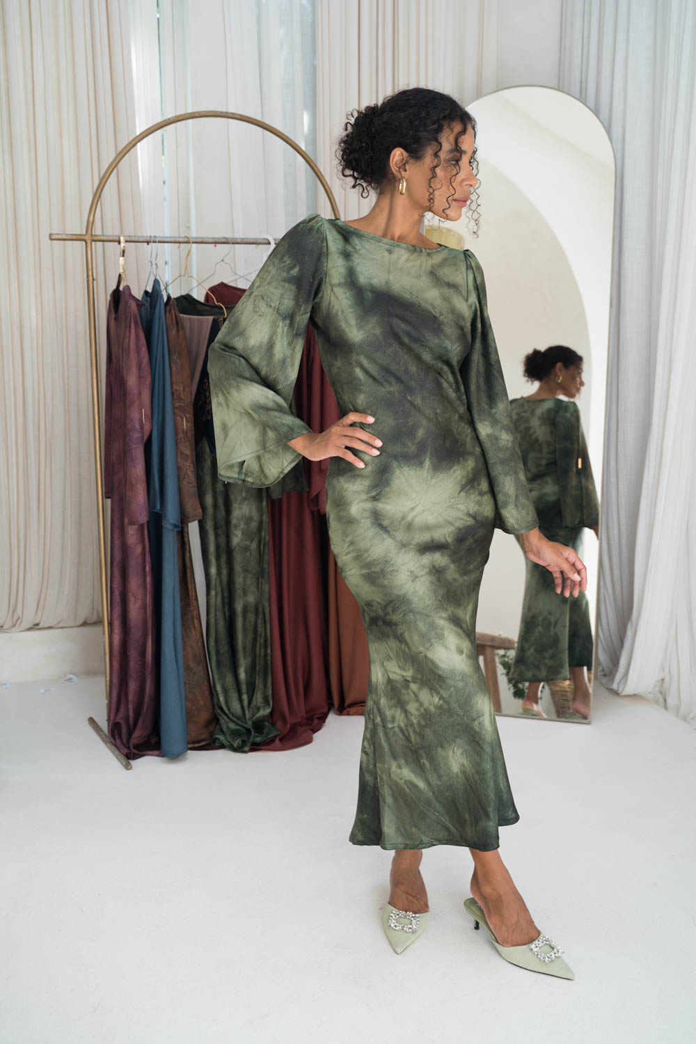 Emerald Dark Sea Dress