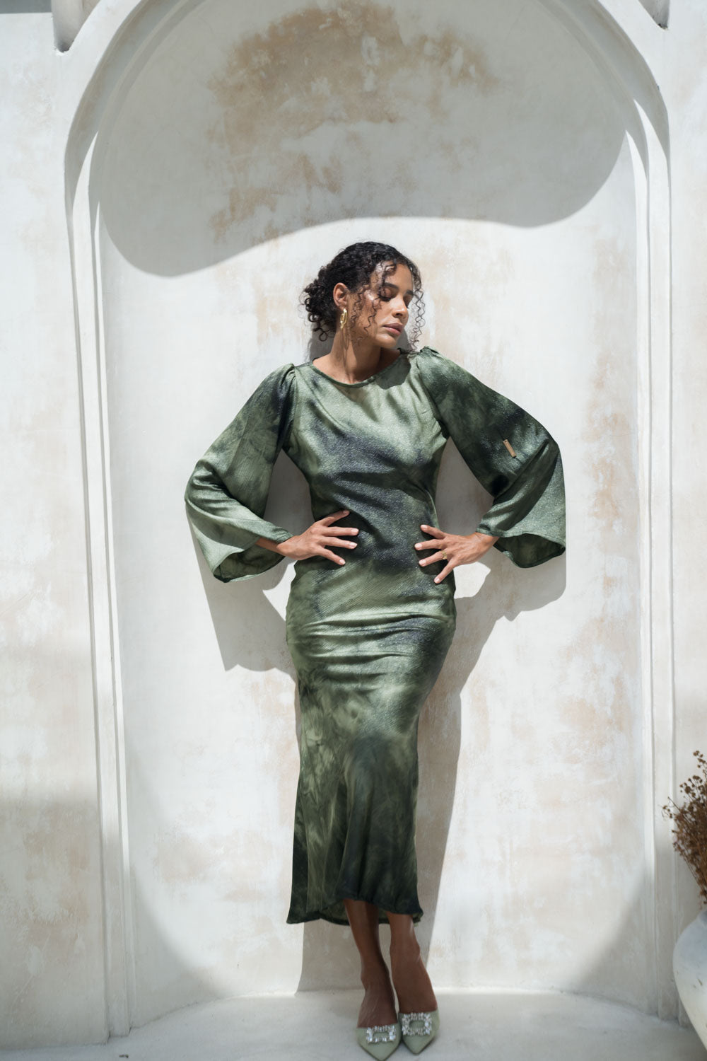 Emerald Dark Sea Dress