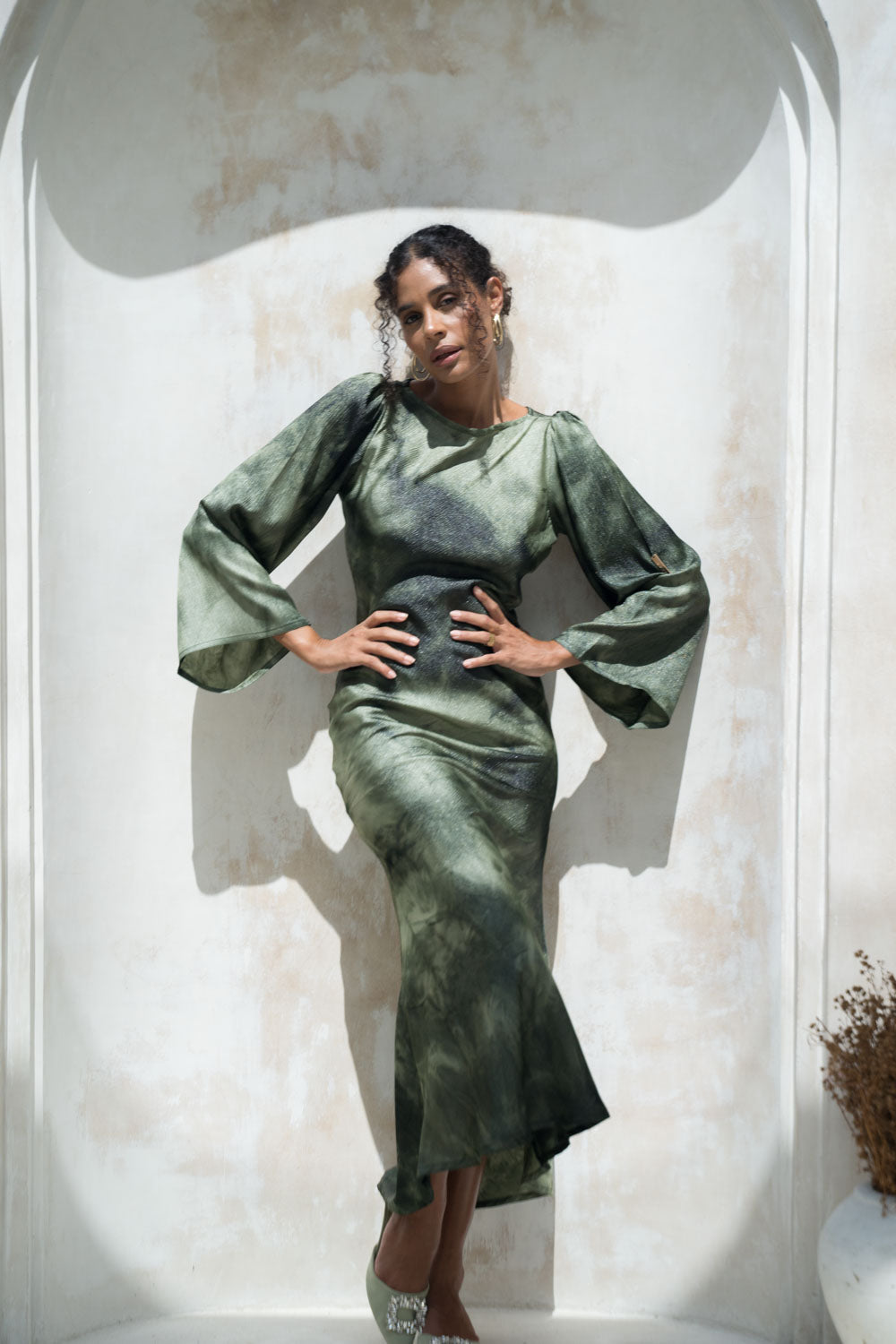 Emerald Dark Sea Dress