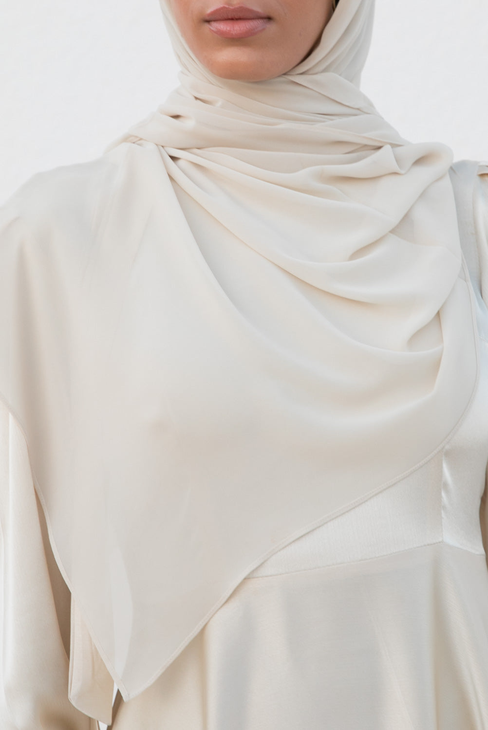 Nude Charm Chiffon Hijab