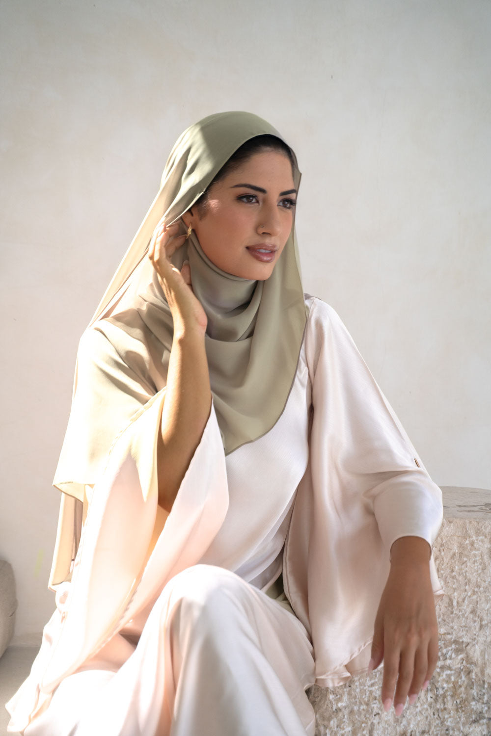 Misty Sage Hijab- colour 109