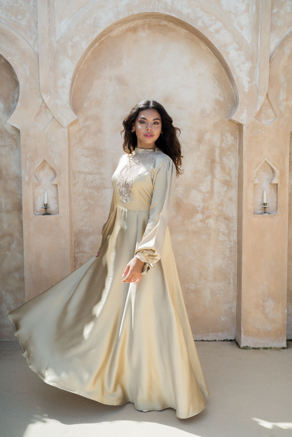 Xjizu Long Puffy Sleeve Prom Dresses Princess Ball Gown India | Ubuy