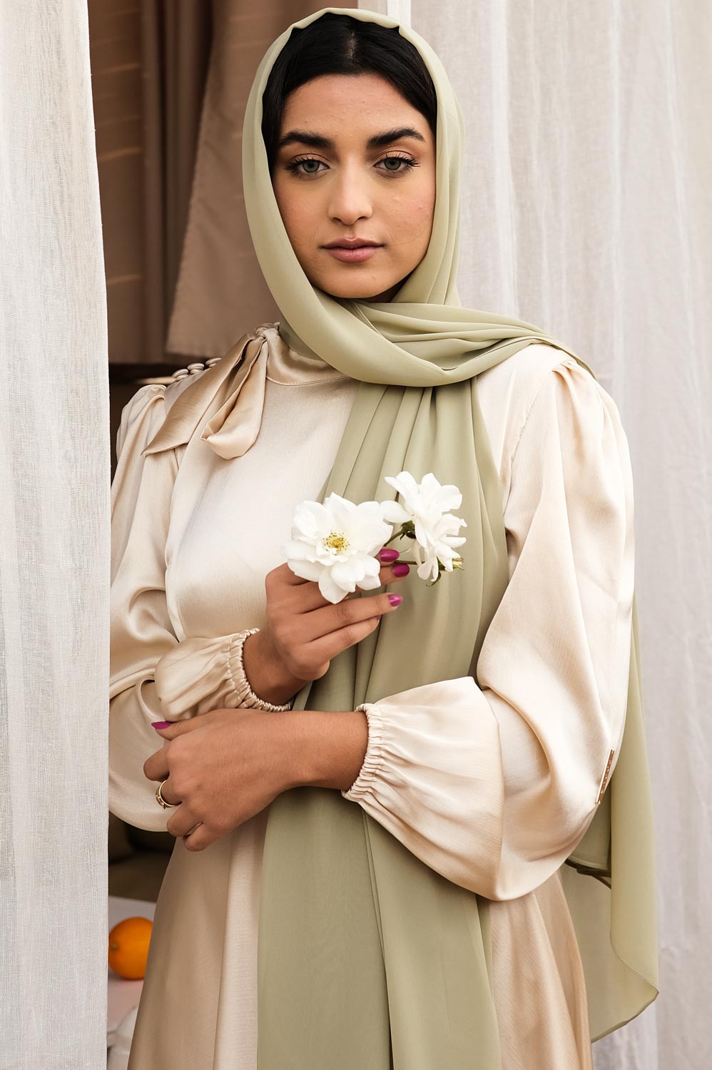 Avocado Chiffon Hijab